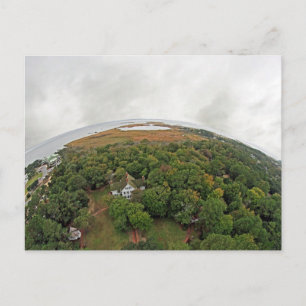 Blick von oben auf das Leuchtturm Currituck Postkarte