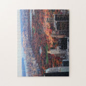 Blick von oben: Herbst im Zentralpark 01 Puzzle (Vertikal)