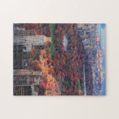 Blick von oben: Herbst im Zentralpark 01 Puzzle (Horizontal)
