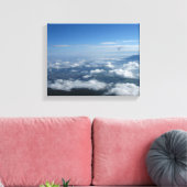 Blick von Pilatus Leinwanddruck (Insitu (Wohnzimmer))