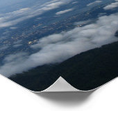 Blick von Pilatus Poster (Ecke)