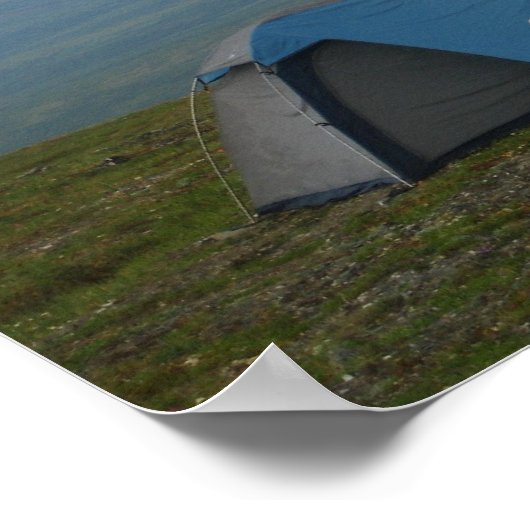 Blick von Primrose Ridge Poster (Ecke)