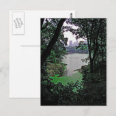 Blick von Ramble-Central Park - Kolorierte Postkar Postkarte (Vorne/Hinten)