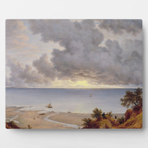 Blick von Shanklin, Isle of Wight, c.1827 (Öl auf Fotoplatte