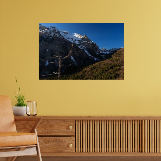 Blick von Šupca outloook, Slowenien Poster (Wohnzimmer 2)