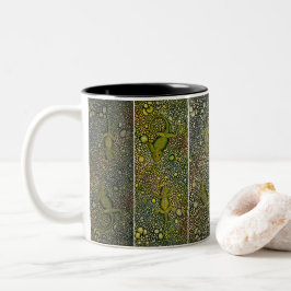 Blick weg vom Lizards Muster Zweifarbige Tasse