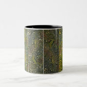 Blick weg vom Lizards Muster Zweifarbige Tasse (Mittel)