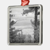 Blick westlich vom Wappen Sandia, Berge, Ornament Aus Metall (Links)