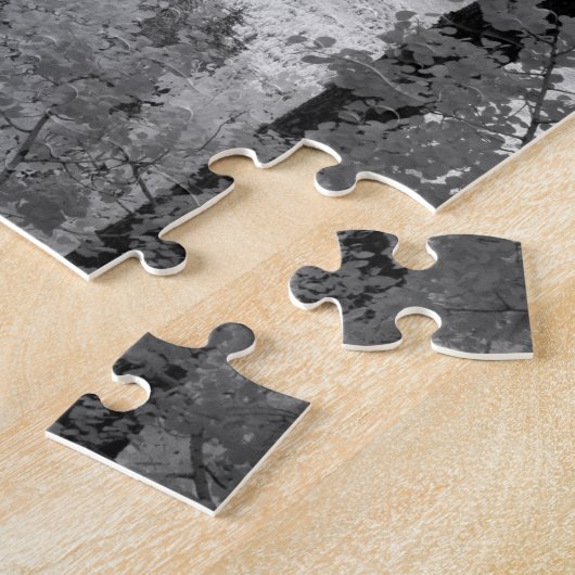 Blick westlich vom Wappen Sandia, Berge, Puzzle (Seite)