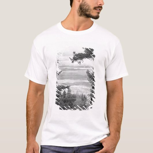 Blick westlich vom Wappen Sandia, Berge, T-Shirt (Vorderseite)