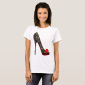 Blick-Zehe-Plattform-Pumpe T-Shirt (Vorne ganz)
