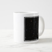 Blick zwischen den Konstellationen Pisces und Andr Jumbo-Tasse (Vorderseite Rechts)