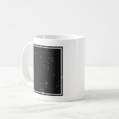 Blick zwischen den Konstellationen Pisces und Andr Kaffeetasse (Vorderseite Links)
