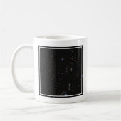 Blick zwischen den Konstellationen Pisces und Andr Kaffeetasse (Links)