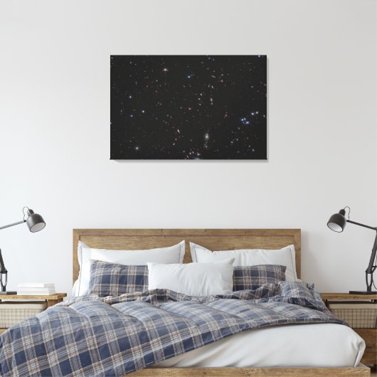 Blick zwischen den Konstellationen Pisces und Andr Leinwanddruck (Insitu (Schlafzimmer))