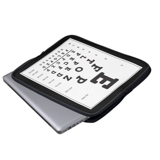 Blickdiagrammleiste obere Schnürung Laptopschutzhülle (Vorne Knopf)