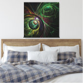 Blicke auf Abstrakte Kunstgegenstände - Leinwand (Insitu (Schlafzimmer))