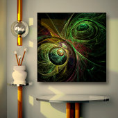 Blicke auf Abstrakte Kunstgegenstände - Leinwand