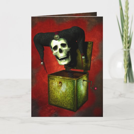 Blicke auf die Halloween-Karte Karte (Vorderseite)