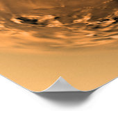 Blicke auf Titans Oberfläche Poster (Ecke)