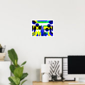 Blicke in die Zukunft Poster (Heimbüro)