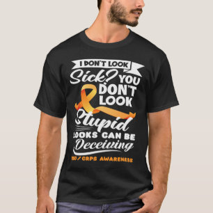 Blicke können Orange Ribbon Rsd Crps als Krieg bet T-Shirt
