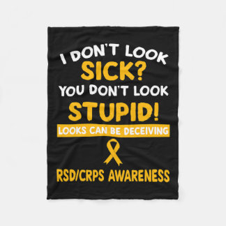 Blicke können Rsdcrps-Bewusstsein täuschen Fleecedecke