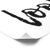 Blicke niemals auf Poster zurück (Ecke)