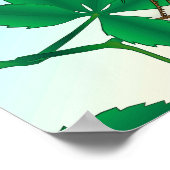 Blickende Glasinsekten - Rockingpferd Poster (Ecke)