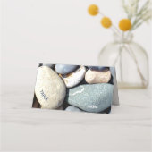 Blickfang rustikal Moderne ungewöhnliche einzigart Platzkarte (Vorderseite)