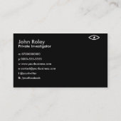 Blickfang Visitenkarte (Rückseite)