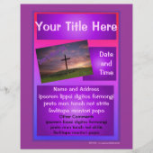 Blickfang Werbung Flyer (Vorne)