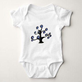 Blicks-Baum des Lebens Baby Strampler