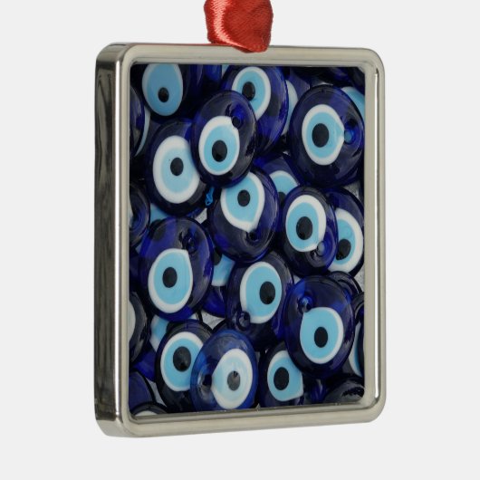 Blicksschutz Amulette Silbernes Ornament (Rechts)