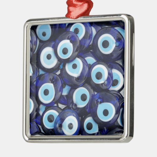 Blicksschutz Amulette Silbernes Ornament (Links)