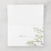 Blickvolle Branchen Platzkarte (Innenseite Aufgefaltet)