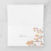 Blickvolle Branchen Platzkarte (Innenseite Aufgefaltet)