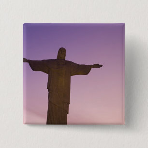 Blickwinkel, Christusstatue am Corcovado, 704 Button
