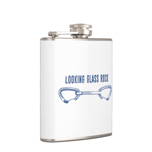 Blickwinkel Glass Rock Klettern Quickziehen Flachmann (Rechts)