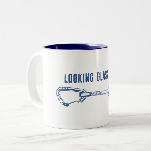 Blickwinkel Glass Rock Klettern Quickziehen Zweifarbige Tasse (Vorderseite Links)