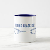 Blickwinkel Glass Rock Klettern Quickziehen Zweifarbige Tasse (Mittel)