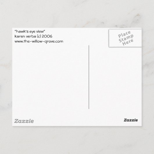 Blickwinkel Postkarte (Rückseite)