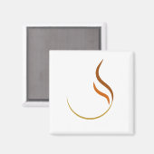 BLIDUL Logo-Lüfter Magnet (Vorderseite/Rückseite)