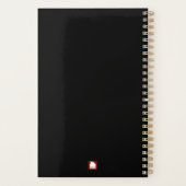 BLIDUL Meine Lieblingsrezepte sind schwarz Planer (Rückseite)