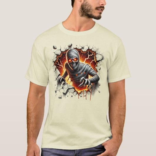 Bliksem Lava Mummie T-Shirt (Vorderseite)