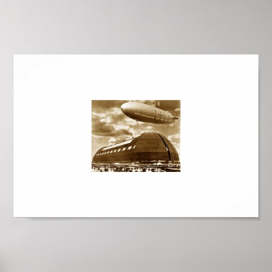Blimp Hanger Akron Ohio Poster (Vorne)