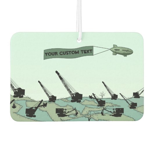 Blimp Overt Field Operating Engineer CRANE OP Autolufterfrischer (Vorderseite)