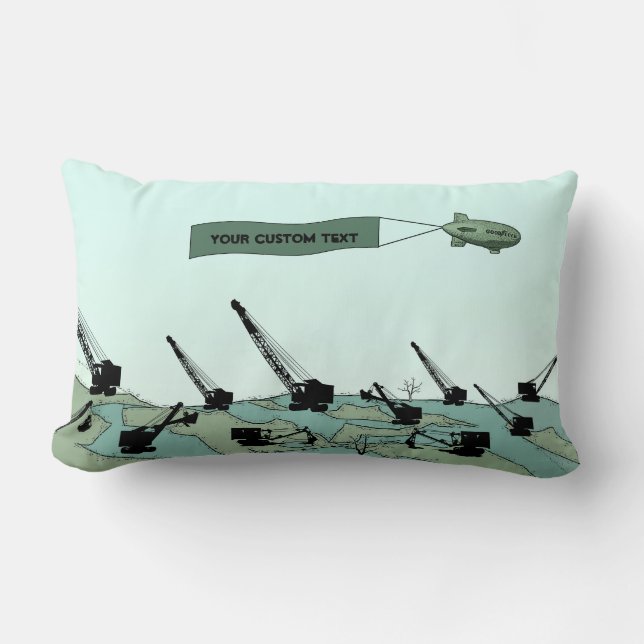 Blimp Overt Field Operating Engineer CRANE OP Lendenkissen (Vorderseite)