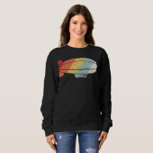 Blimp Pilot  Retro Dirigible, Airship & Blimp Sweatshirt (Vorne ganz)