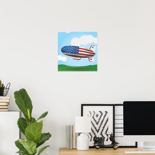Blimp USA Poster (Heimbüro)